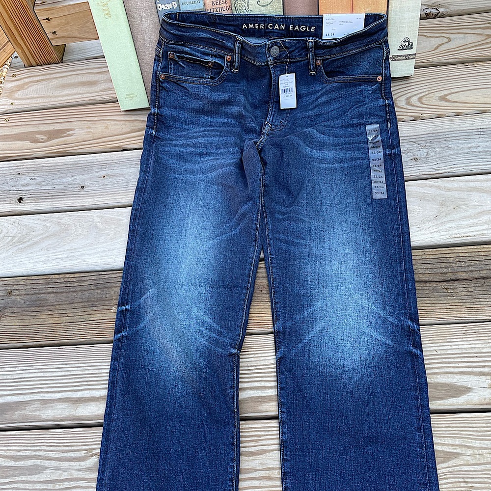 NWT American Eagle AirFlex Relaxed straight Jeans for Men
